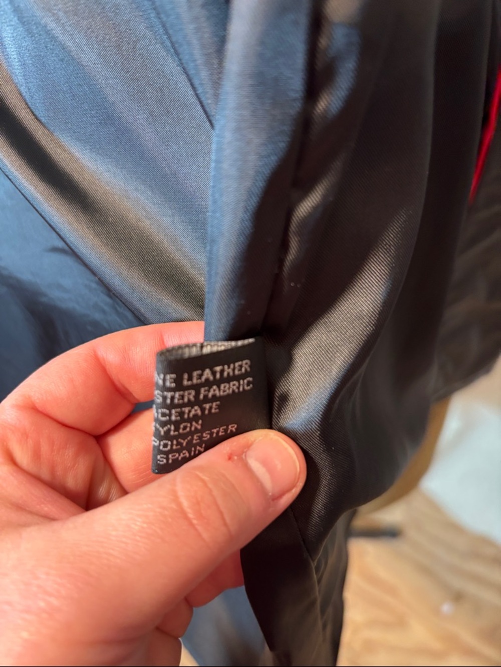 Anne Klein genuine leather jacket - Picture 6 of 6
